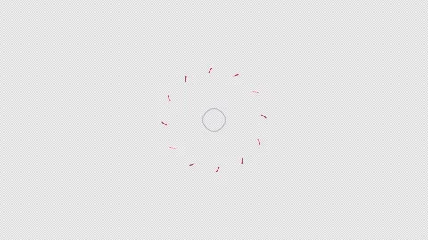 Design Shape Elements Motion Graphics with alpha channel on a transparent bac Stock Footage 173383439