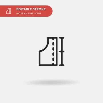 Design Simple vector icon. Illustration symbol design template for web mobile Stock-Illustration