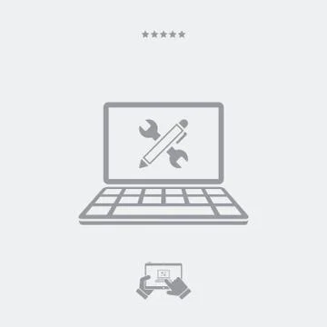 Design software flat icon イラスト素材