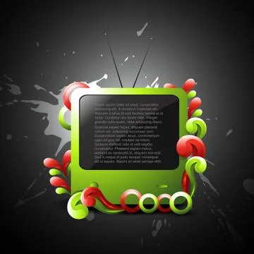 Design with space for text Stock Illustration