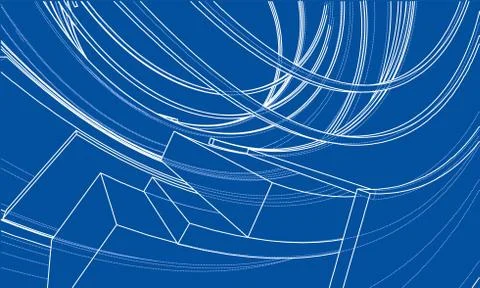 Design spiral elements Stock Illustration