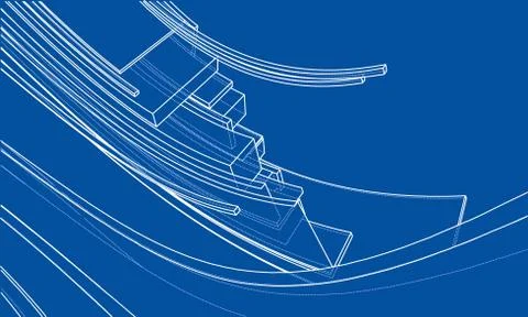 Design spiral elements Stock Illustration
