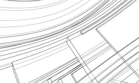 Design spiral elements. Vector Illustrazione stock