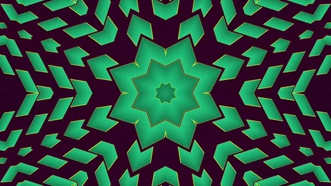 Design Stars Kaleida Video stock 72872093