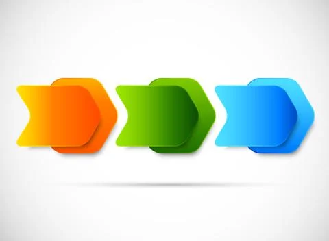 Design with steps Stock Illustration