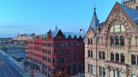 The Design - Syracuse, NY Stock Footage 336593577