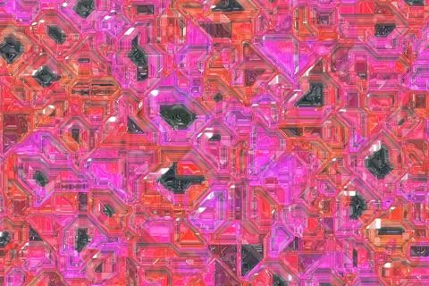 Design technological electronic template cg background illustration 스톡 일러스트