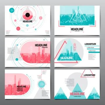 Design Template,  Abstract Background, presentation, vector Illustration Stock Illustration