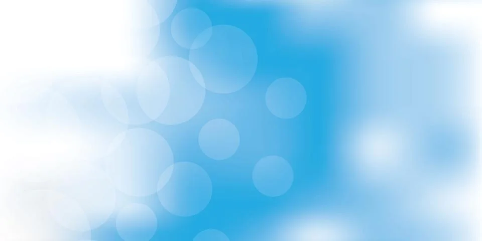 Design Template, Abstract Blurred White and Blue Background - Vivid Bright .. Stock Illustration