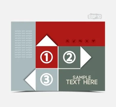 Design template Stock Illustration