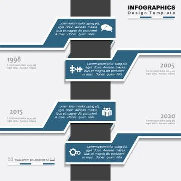 Design template with place for your data. Vector illustration Illustration