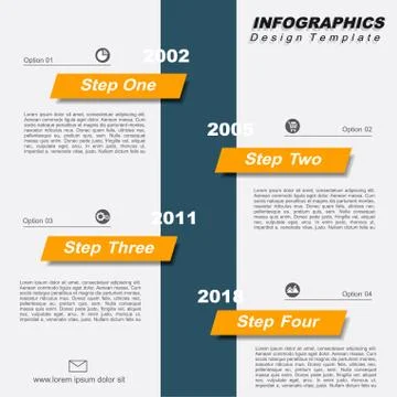 Design template with place for your data. Vector illustration Stock Illustration