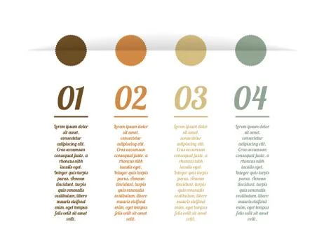 Design template with special modern elements Stock Illustration