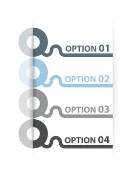 Design template with special modern elements Stock Illustration