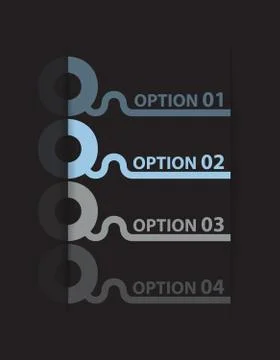 Design template with special modern elements Stock Illustration