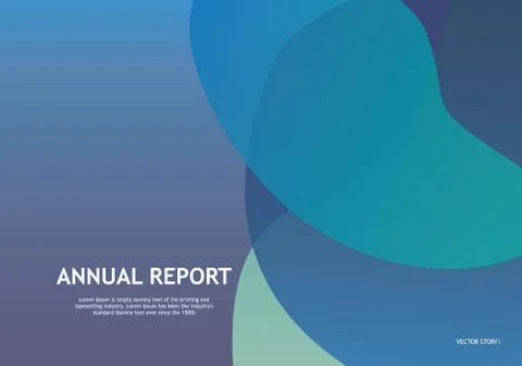 Design Template. Trendy Gradient Background. Abstract Vector Illustration Stock Illustration