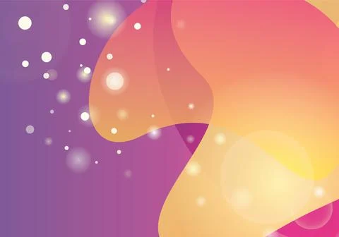 Design Template. Trendy Gradient Background. Abstract Illustration Stock Illustration