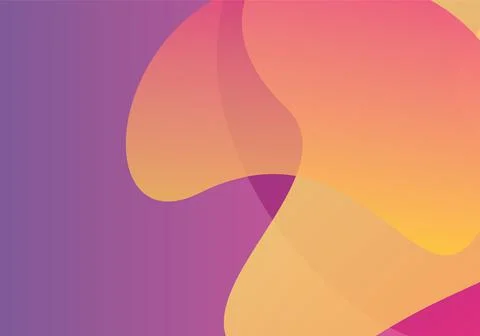 Design Template. Trendy Gradient Background. Abstract Illustration Illustrazione stock