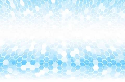 Design templates for science, technology or medicine. Polygonal layout for pr Stock Illustration