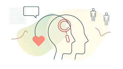 Design Thinking Process using Data, Context ,  Observation and Communication Stock Footage 280438073