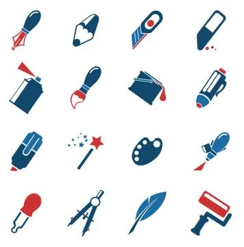 Design tools Stock Illustration