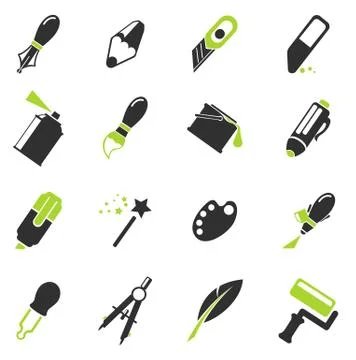 Design tools Stock Illustration