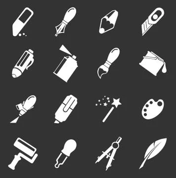 Design tools Stock Illustration