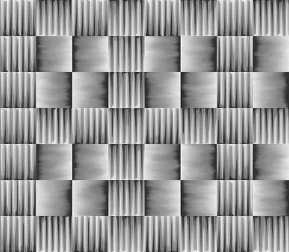 Design two structures uncolored geometric pattern Stock Illustration