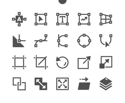Design v1 UI Pixel Perfect Well-crafted Vector Solid Icons イラスト素材