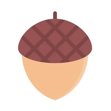 Design vector image icons acorn Stock Illustration