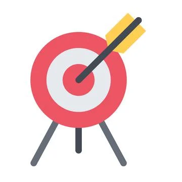 Design vector image icons aim arrow Stock Illustration
