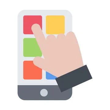 Design vector image icons app Stock Illustration