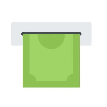 Design vector image icons atm-money Stock Illustration