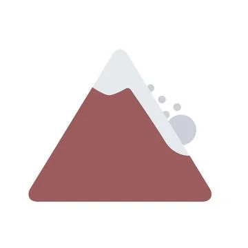 Design vector image icons avalanche Stock Illustration