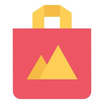 Design vector image icons bag Stock Illustration