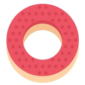 Design vector image icons bagel Stock Illustration