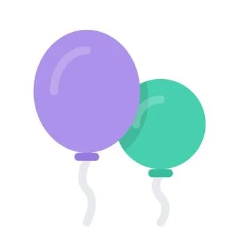 Design vector image icons balloons Stock Illustration