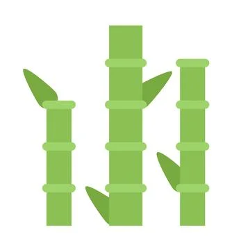 Design vector image icons bamboo Stock Illustration