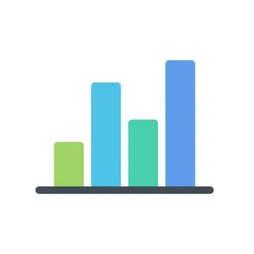 Design vector image icons bar-chart Stock Illustration