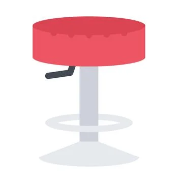 Design vector image icons bar-chair Stock Illustration