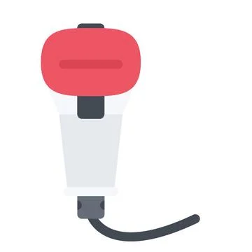 Design vector image icons barcode scanner Stock Illustration