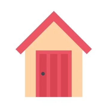 Design vector image icons barn Stock Illustration