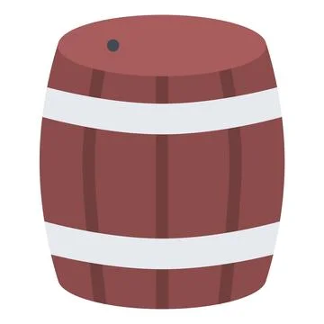 Design vector image icons barrel Stock Illustration
