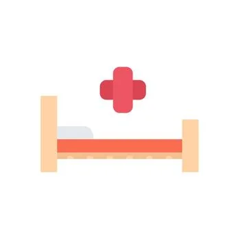 Design vector image icons bed Stock Illustration