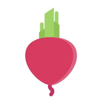 Design vector image icons beet Stock Illustration