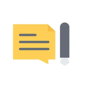 Design vector image icons blogging Stock Illustration