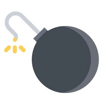Design vector image icons bomb Stock Illustration