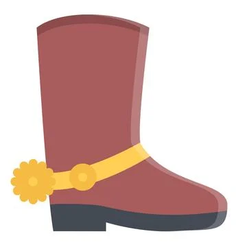 Design vector image icons boots Stock Illustration