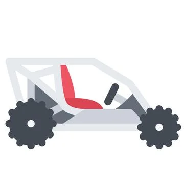 Design vector image icons buggy Stock Illustration