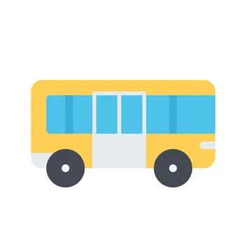 Design vector image icons bus Stock Illustration